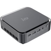 Неттоп iRu 2187333 Tactio 513 i5-1235U 1.3 16Gb SSD512Gb Iris Xe Windows 11 Pro 64GbitEth Wi-Fi BT 120W серый RUS