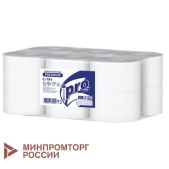 Бумага туалетная Protissue С191 T2 Premium, 170 метров 2-слойная, белая, комплект 12 рулонов