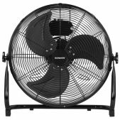 Вентилятор напольный Sonnen 455734 FE-45A, d=45 см, 120 Вт, 3 скорости, черный