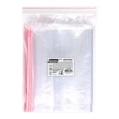 Пакеты ZIP Lock Brauberg 608181 Extra прочные, комплект 100 шт, 300х400мм, ПВД 80 мкм