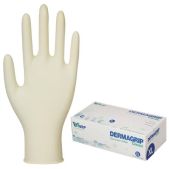 Перчатки латексные смотровые Dermagrip D1504-10 Classic, 50 пар 100 штук, размер 9-10, XL очень большой
