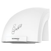 Сушилка для рук Sonnen 701868 HSD-A905, 1200 Вт, 30 м/с, IPX1, пластик, белая