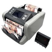 Счетчик банкнот Vitrana 291384 HR60 MUIC, 1000 банкнот/мин, опр. номинала RUB USD CNY EUR, внешн. дисплей, УФ МАГ ИК CIS детекция