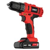 Дрель-шуруповерт аккумуляторная Dret 671501 ДША-12-1С 12 В, Li-ion 1х1.3 Ач, 28 Нм, 11 бит