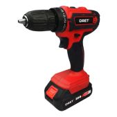 Дрель-шуруповерт аккумуляторная Dret 671503 ДША-20-1 20 В, Li-ion 1х1.5 Ач, 30 Нм, двусторонняя бита