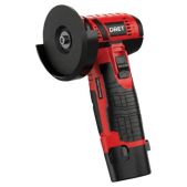 Углошлифовальная машина Dret 671510 УШМ-12-1 аккумуляторная мини 12 В, Li-ion 1х1.5 Ач, 75мм,