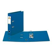 Папка регистратор 70мм Brauberg 222655 Comfort с двухсторонним покрытием из ПВХ, синяя