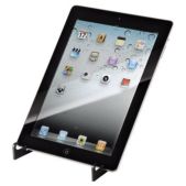 Подставка-держатель для Apple iPad 1/2/3/планшетных пк, складная, пластик, черный, Hama