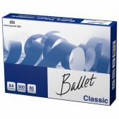 Бумага A4 Ballet Классик 80г/м2, 500л, 153CIE