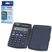 Калькулятор карманный 8 разрядов Staff STF-883 двойное питание, 95х62мм
