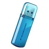 Устройство USB 2.0 Flash Drive 8Gb Silicon Power Helios 101, цвет: синий