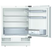 Встраиваемый холодильник Bosch KUR15A50 однокамерный, морозильник сверху, (ВхШхГ) - 82.0х59,8х54,8 см, объем 141 л, класс энергопотребления A+