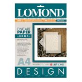 Бумага дизайнерская A4 Lomond 0917041 200г/м2, 10л., матовая "Кожа" для струйной печати ярко-белая